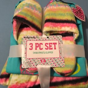 3 pc ladies pajama set